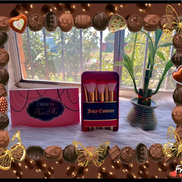 SOLDJuicy Couture 6pc Brush Set w/tin storage case - Picture 2 of 4